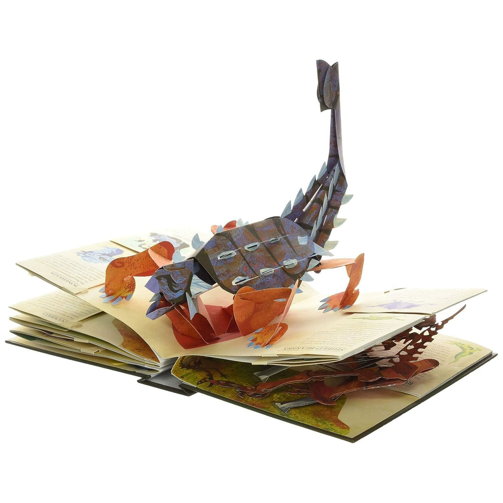 【49% OFF】📕 3DEnclopediaPrehistoriaDinozauryKsiążka-rozkładanka Encyklopedia dinozaurów