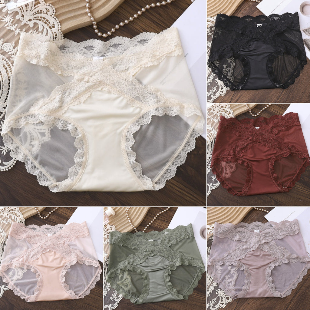 🔥【Oferta za połowę ceny】🍑 Koronkowe majtki z wysokim stanem, które unoszą i modelują pośladki, natychmiast nadając im kształt brzoskwini! ✨