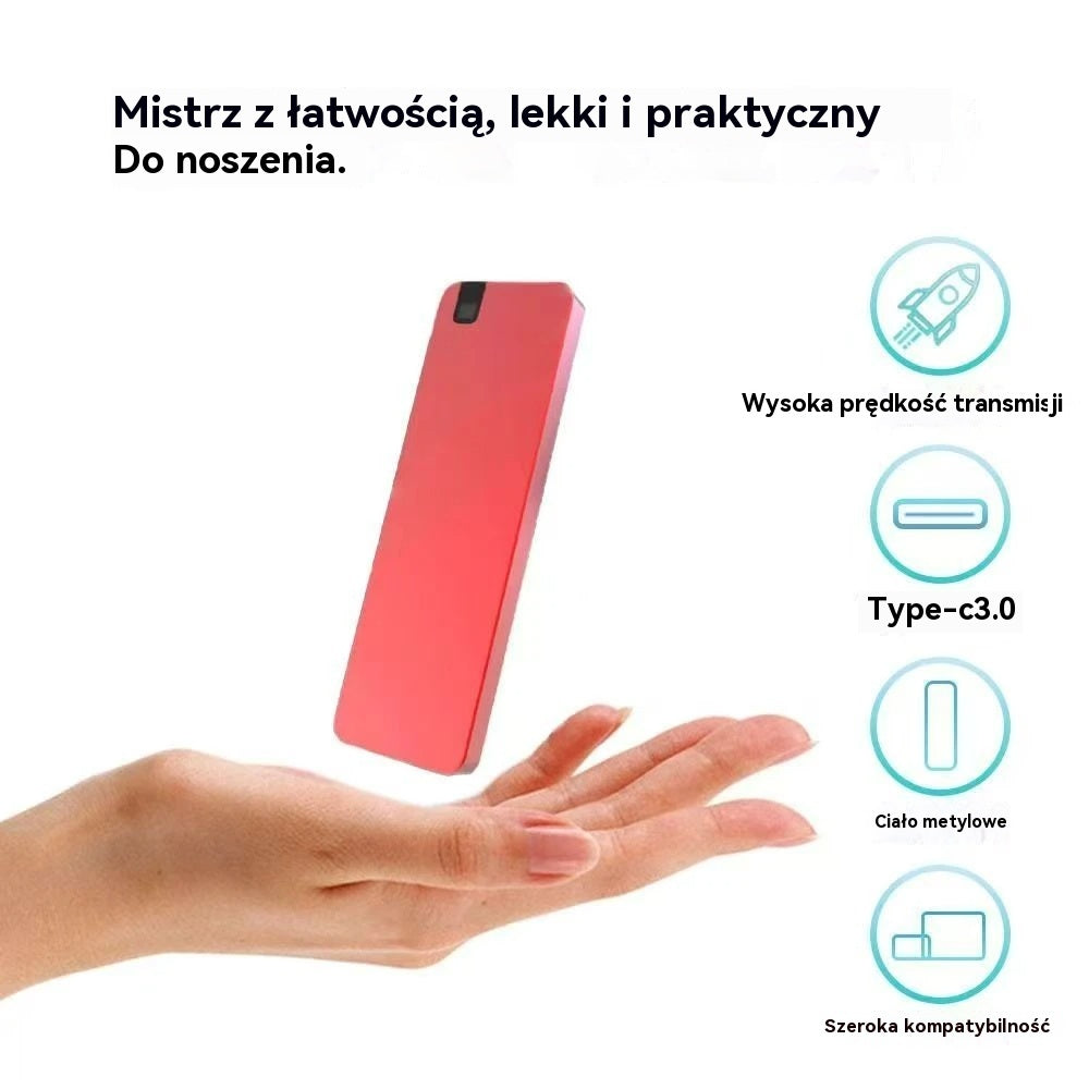 ⚡【8TB💻】 Zewnętrzny dysk twardy USB 3.0 High-Speed (3kolor) | Ultracienki i lekki, z dużą prędkością transferu, silną kompatybilnością i bezproblemowym przechowywaniem danych📦