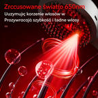 💆‍♀️Grzebień masujący z funkcją spryskiwania relaksuje skórę głowy, nadaje się do stylizacji i pielęgnacji włosów w domu, a także posiada funkcję masażu wibracyjnego.