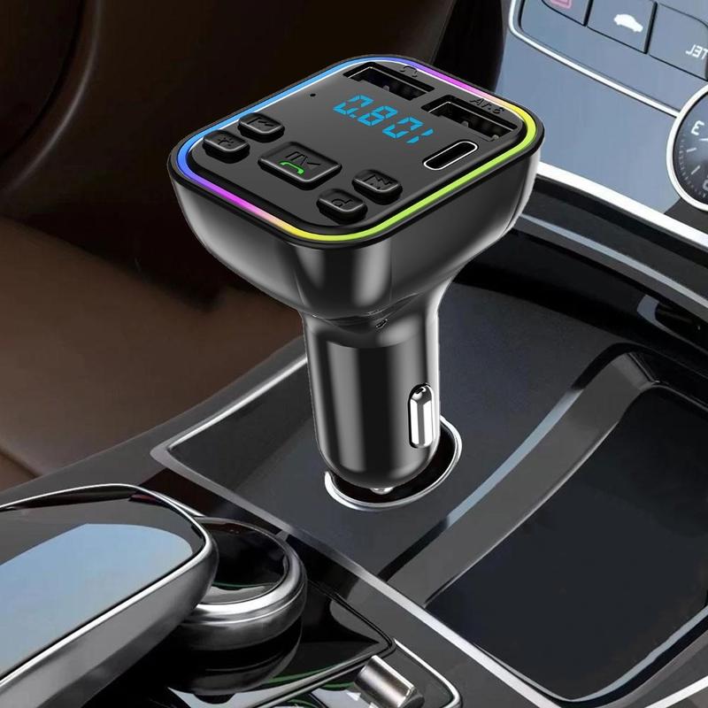 🔥Ograniczona czasowo zniżka 50%! 🔥 Niesamowita oferta: odtwarzacz MP3 do samochodu z kolorowymi światłami i funkcją Bluetooth.