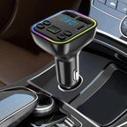 🔥Ograniczona czasowo zniżka 50%! 🔥 Niesamowita oferta: odtwarzacz MP3 do samochodu z kolorowymi światłami i funkcją Bluetooth.