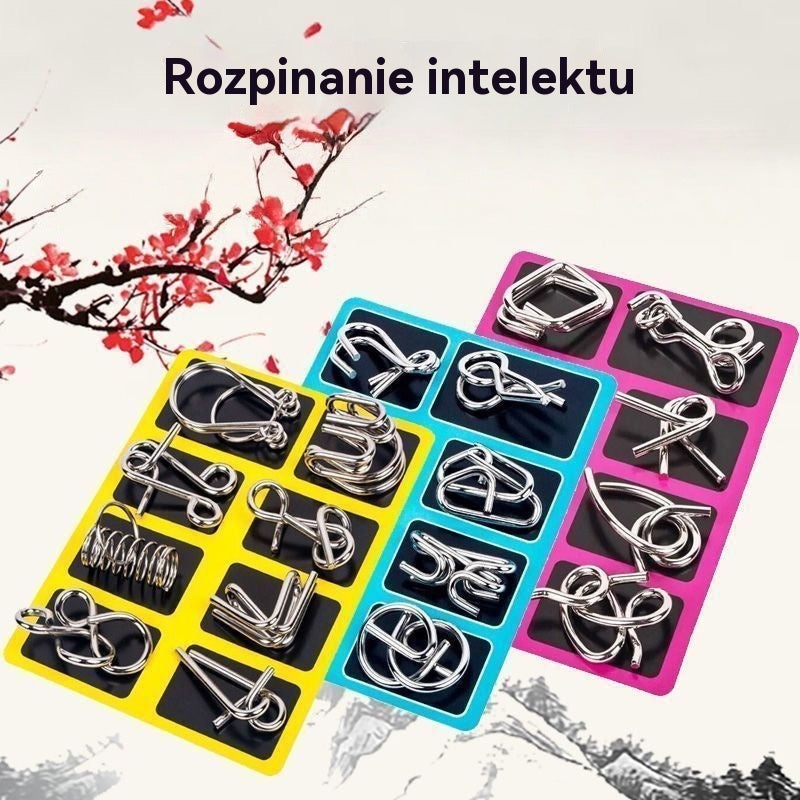 👦 💡【Oferta specjalna na zabawki ograniczona czasowo】🎁Dječje edukativne igračke, kopča za inteligenciju.Ucz się bawiąc, ćwicz mózg