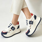 👟Wzrost o 6 cm! Damskie buty na platformie, lekkie i oddychające.