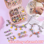 🔥【Kup jeden, a drugi dostaniesz gratis】❀✨Zestaw bransoletek dla dzieci z motywem kreskówek, kreatywna, ręcznie robiona biżuteria