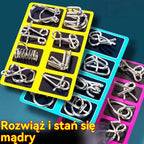 👦 💡【Oferta specjalna na zabawki ograniczona czasowo】🎁Dječje edukativne igračke, kopča za inteligenciju.Ucz się bawiąc, ćwicz mózg