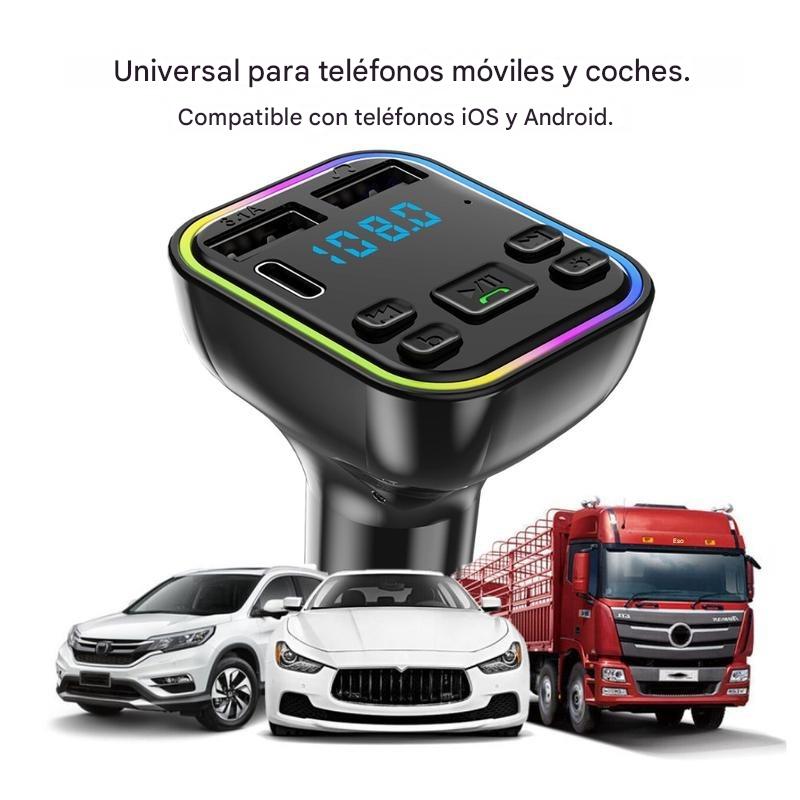 🔥Ograniczona czasowo zniżka 50%! 🔥 Niesamowita oferta: odtwarzacz MP3 do samochodu z kolorowymi światłami i funkcją Bluetooth.