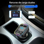 🔥Ograniczona czasowo zniżka 50%! 🔥 Niesamowita oferta: odtwarzacz MP3 do samochodu z kolorowymi światłami i funkcją Bluetooth.