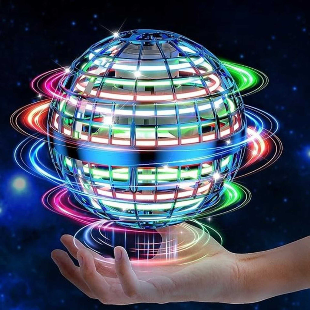 🛸【45% OFF】 Inteligentna indukcyjna obrotowa kula, magiczna latająca kula, wisząca kula, świecąca magia na czubkach palców