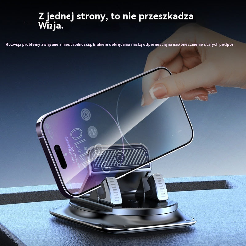 🔥【49% ZNIŻKI】 🚗 Bezpieczny i inteligentny: Najlepszy uchwyt samochodowy 2 w 1 na telefon! 🚗